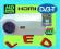 Projektor LED HW1 HD 1280x720 2600 USB TV DVB-T