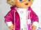 DRES WELUROWY DLA BABY ALIVE MOJA LALKA - 43CM