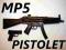 MP5 Broń Karabin na kulki + PISTOLET
