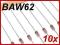 BAW62 PHILIPS dioda 75V 0.25A DO-35 [10szt] #U5K