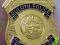USA - Odznaka Policji z Minnesoty z certyfikatem