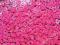 Kwiatki LEGO Dark Pink 1x1 PlateRound x90szt NOWE