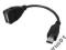 Kabel USB OTG 0.1m BASIC.LNK USB miniB M - USB AF