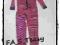 Matalan pajac piżama bawełna paski 146 BDB