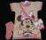 DISNEY MINNIE 3cz tunika rajstopki torebka 9-12m