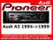 Pioneer nowe radio Audi A3 94-99 USB Aux iPod 4x50