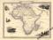 AFRYKA PIĘKNA MAPA z 1851 roku reprint