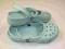 CROCS MIĘTOWE KLAPKI W-8 ROZM. 39