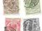 Niemcy 1889 reichpost /M45-48 - 4 znaczki