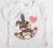 koszulka Disney Zajączek Tuptuś biała 68