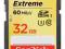 SANDISK Extreme SDHC 32GB 60MB/s UHS-I Class 10