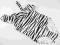 *H&amp;M* _STRÓJ KĄP _1-cz _zebra _ 98/104_ OKAZJA