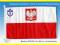 Flaga Polska Bandera PZŻ 50 X 80cm