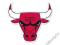 Licencjonowany magnes Chicago Bulls NBA