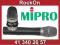 MIPRO MH-801A Mikrofon Bezprzewodowy UHF Nadajnik