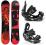 Nowy Snowboard Raven Dragon 140cm + wiązania