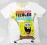 Koszulka SpongeBob Kanciastoporty biała 116