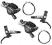 Shimano hamulce SLX BR-M675 F03C kpl Cyklomania