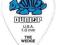 Dunlop Tortex Wedge 1.00mm kostka do gitary