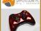 ORYGINALNY PAD CHROME SERIES - CZERWONY - XBOX 360