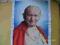 Jan Paweł II - haft krzyżykowy