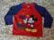 E905. DISNEY myszka Mickey bluzka na 12-18 m-cy