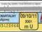 ZTM Warszawa - bilet kwartalny miejski IX-XI 2001