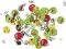 Konfetti urodzinowe Angry Birds - 34 g Urodziny