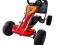 90253 vidaXL Gokart na pedały w kolorze czerwonym