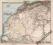 SAHARA AFRYKA PRZEPIĘKNA MAPA z 1906 rok oryginał