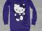 H&amp;M fioletowy sweter sweterek hello kitty 134