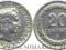 #A7, Kolumbia, 20 centavos, 1947 rok, Ag