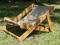 Leżak fotel ogrodowy ogród krzesło drewniane kolor