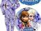 Frozen Elsa Anna Piżama pajac Rampers 3/4 L104 cm