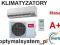 Klimatyzator scienny Inverter 2,6 kW +montaż P-ń