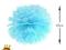 POMPON bibułowy BŁĘKITNY niebieski 25 cm kwiatowa