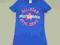NOWA Koszulka Abercrombie niebieska z USA 10 lat