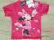 DISNEY T-shirt koszulka bluzka MYSZKA MINNIE r.92