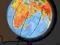 Globus podświetlany 250 polityczno-fizyczny
