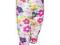 Legginsy 3/4 w KWIATKI 92 cm