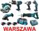 Zestaw narzędzi aku MAKITA DLX6004 - 6 maszyn 18V