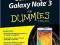 SAMSUNG GALAXY NOTE 3 FOR DUMMIES Dan Gookin