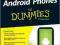 ANDROID PHONES FOR DUMMIES Dan Gookin KURIER 9zł