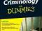 CRIMINOLOGY FOR DUMMIES Steven Briggs KURIER 9zł
