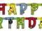 Baner urodzinowy Angry Birds Happy Birthday