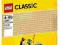 LEGO CLASSIC 10699 Piaskowa płytka konstrukcyjna