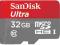 Sandisk Ultra microSDHC 32GB + Adapter C10 48MB/s
