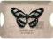 PIĘKNA Taca melaminowa 47cm x 33cm Motyl Butterfly