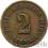 5. NIEMCY - KAISERREICH - 2 PFENNIG - 1912 F st.3