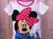 T-SHIRT DLA DZIEWCZYNKI MINNIE 128 CM